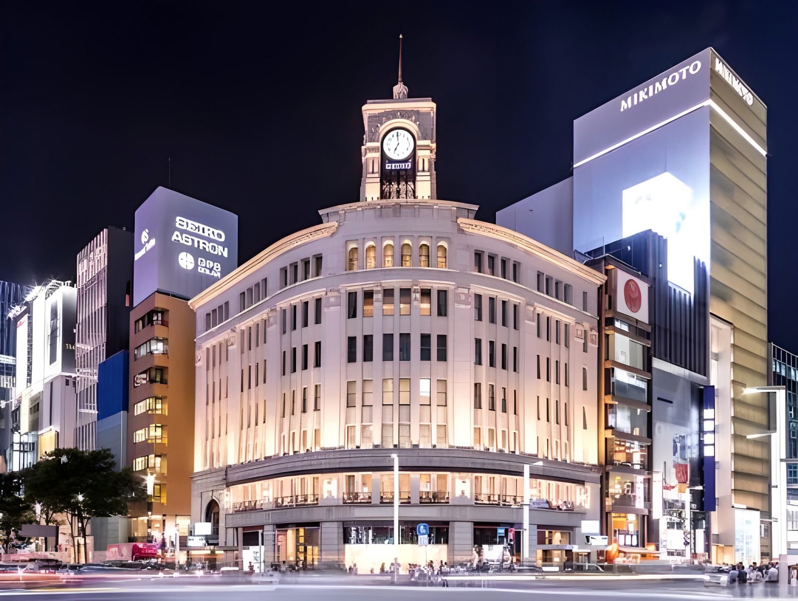 Ginza: Extreme luxury & Japanese economy.