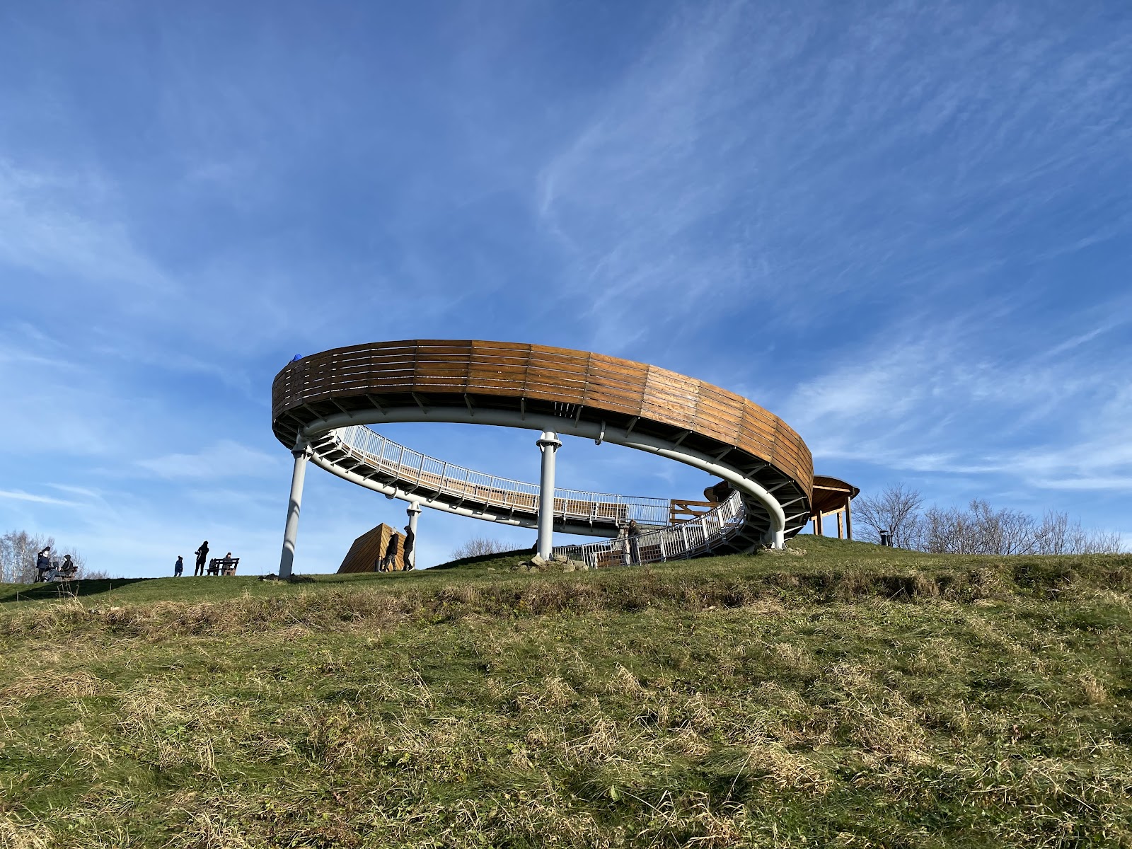 Snail-shaped Viewing Platform