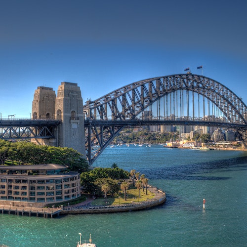 A ponte da baía de Sydney
