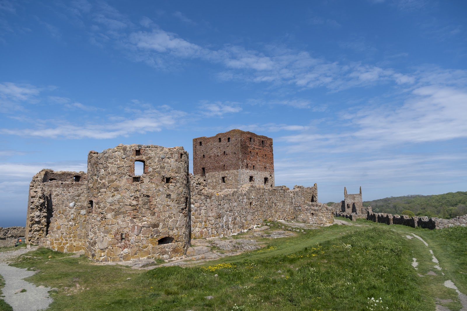 Hammershus Castle Ruins
