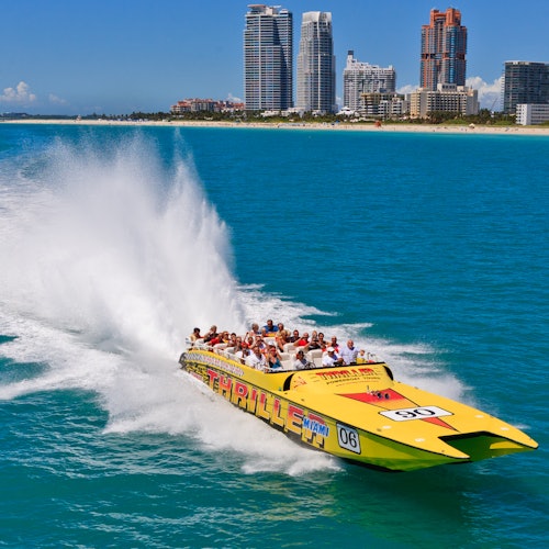 Passeios de lancha rápida por Miami