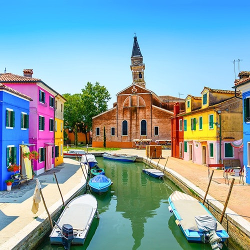 Touren zu den Inseln Murano und Burano