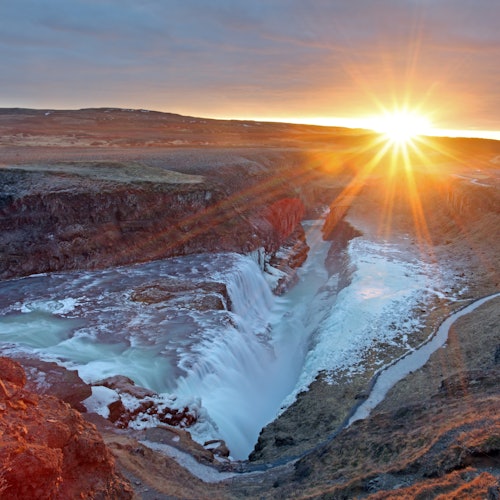 Gullfoss Waterfall