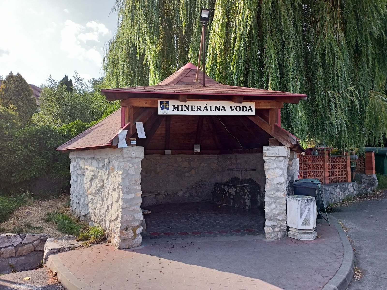 Mineral springs Mitická