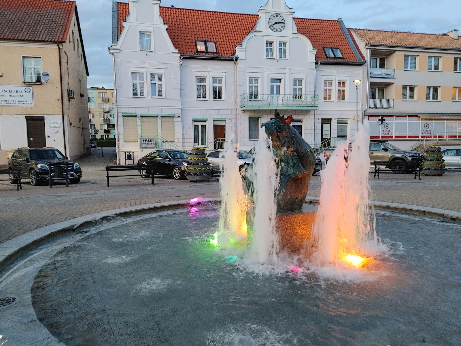 Rynek w Mikolajkach