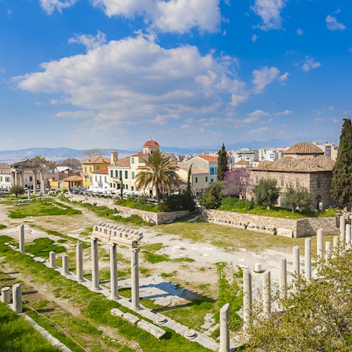 Agora von Athen