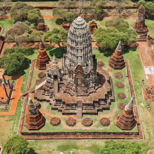 Passeios a pé por Ayutthaya