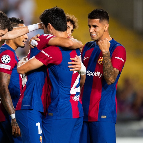 Fußballspiel des FC Barcelona