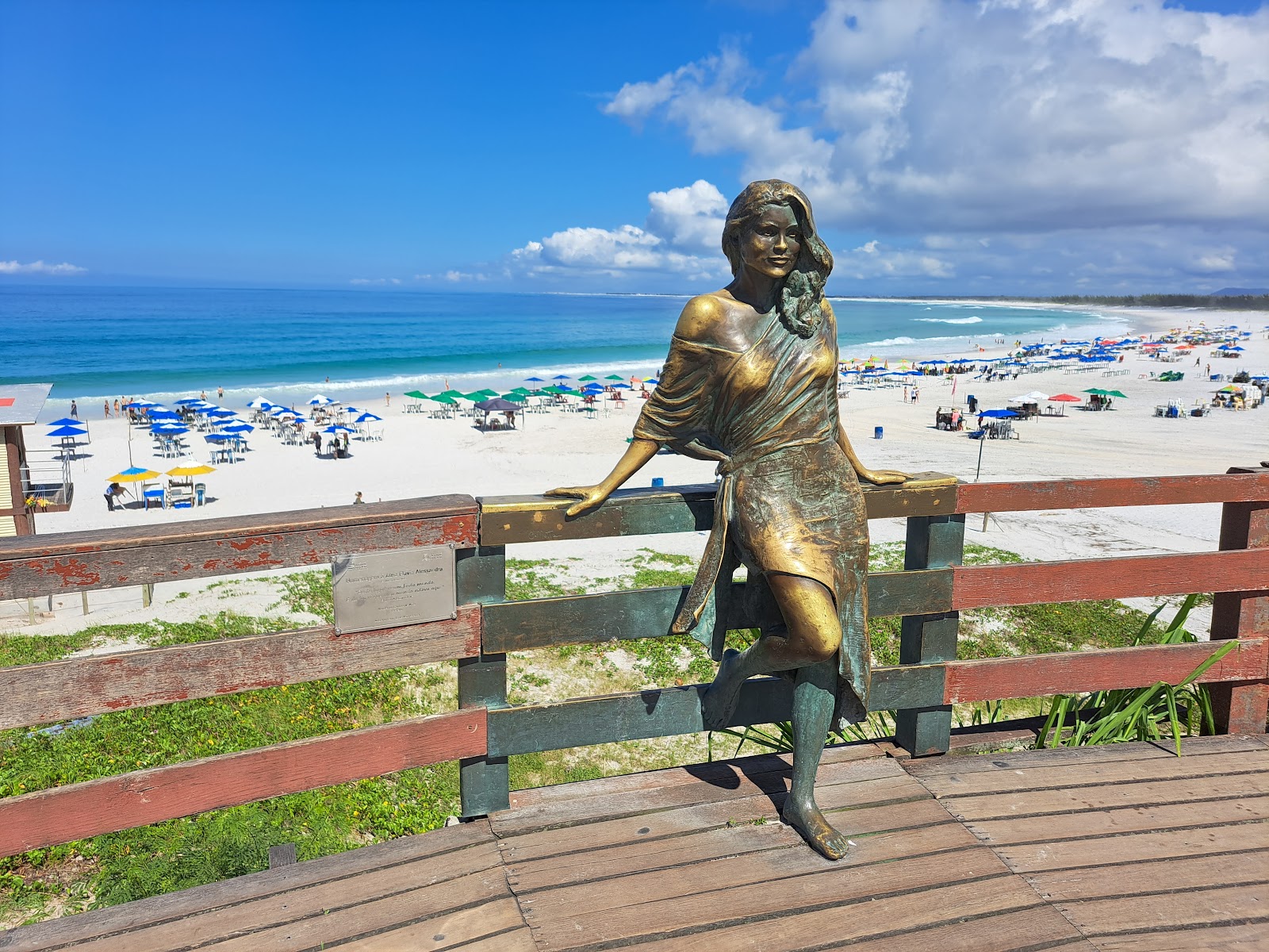 Estátua Flávia Alessandra