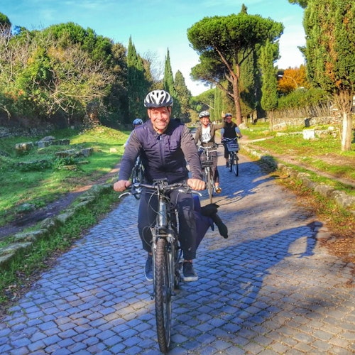 Recorrido en bicicleta por Roma y la Vía Apia