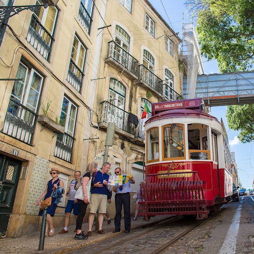 Tickets für die Straßenbahn von Lissabon