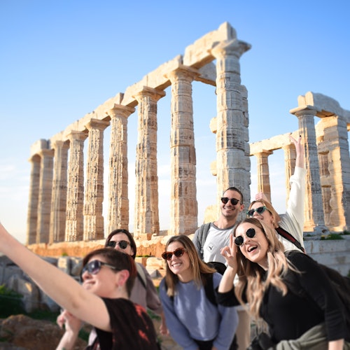 Excursão de um dia ao Cabo Sounion a partir de Atenas