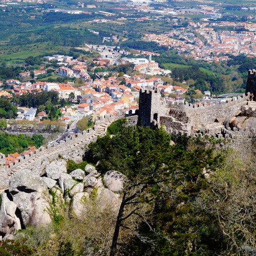 Mauren-Burg (Castelo dos Mouros) in Sintra