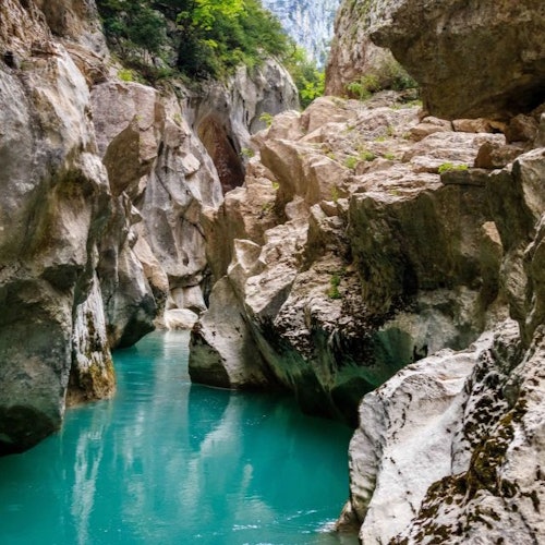 Atividades aquáticas nos Cânions do Verdon